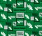 Sykel Enterprises-University of North Texas Fleece Fabric-North Texas Mean Green College Patch Fleece Blanket Fabric-Sold by the yard